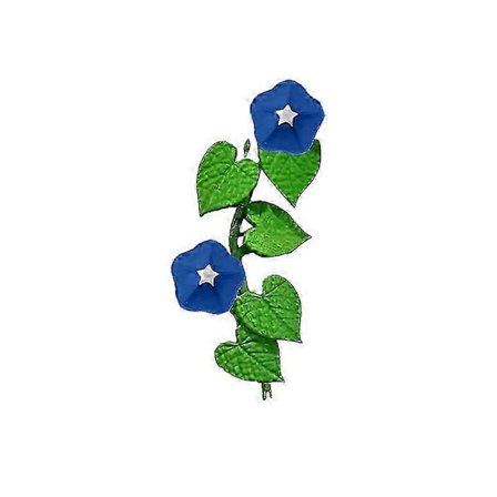 Morning Glory Kjøleskapsmagnet, Ivy Kjøleskapsmagnet, 3D Blomsterranker Klistremerke