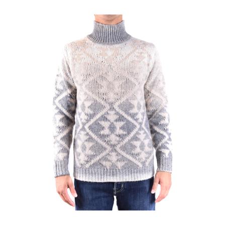 Dondup, Turtleneck Grijs, Heren, Maat:M