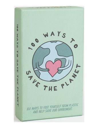 Gift Republic | 100 Ways To Save The Planet | ONE SIZE