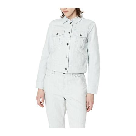 Armani Exchange, Denim Jacket Blauw, Dames, Maat:L