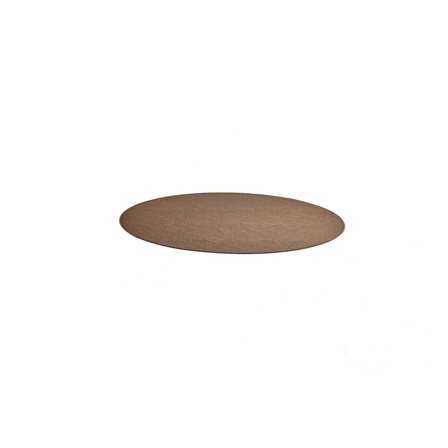 Round rug COLIN, Ø 2500 mm, brown