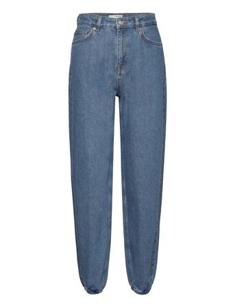 Slfemma Hw Aqua Blue Denim Jogger Jeans Blue Selected Femme