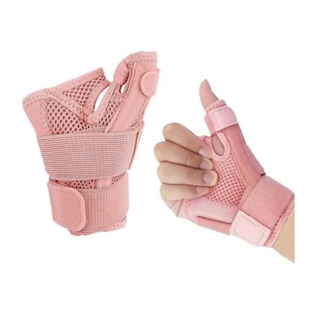 Tommelfingerskinne, tommelfingerstøtte, tommelfingerortose til højre og venstre hånd, til at lindre smerter, gigt osv.