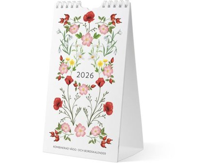 Burde Väggkalender Mini 2026 - Lyreco - Almanackor och kalendrar - Väggkalendrar - Bildkalendrar