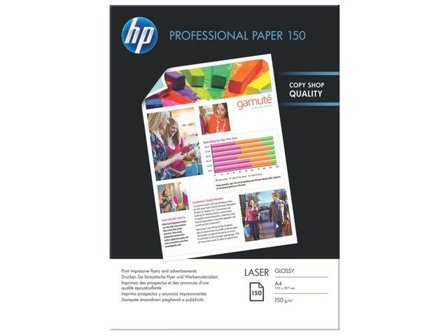 HP Professional Glossy Paper - fotopapir - blank - 150 ark - A4 - 150 g/m²