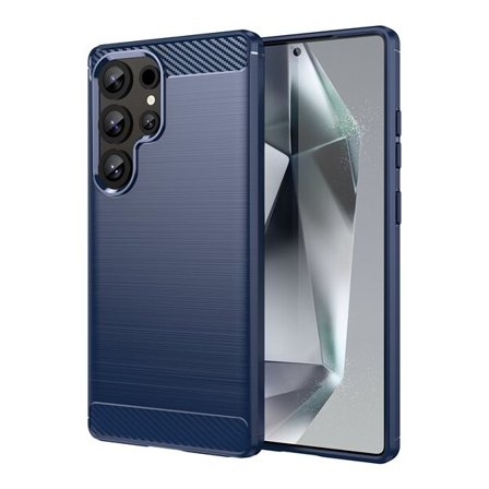 Karbonveske for Samsung Galaxy S25 Ultra - Blå