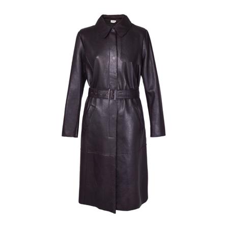 P.a.r.o.s.h., Leather Jackets Zwart, Dames, Maat:M