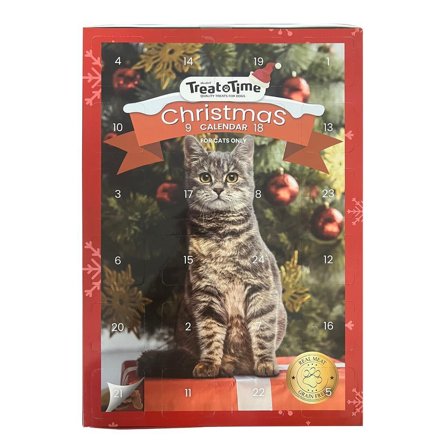 Akudim Treat Time Julekalender til Katt - 100g