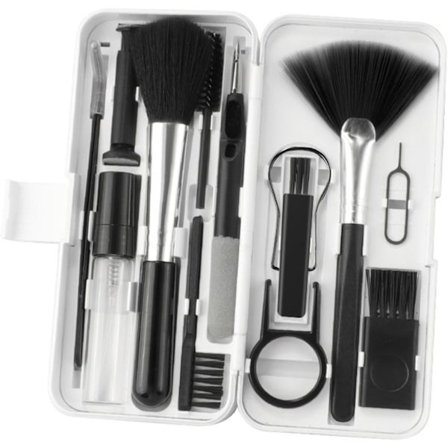 18 i 1 Laptop Rengøringskit - Tastaturrenser, Elektronisk Rengøringskit, Tastaturrengøringskit, Computerrengøringskit, Ele