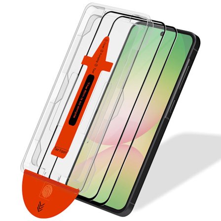 2-pak Kompatibel med Samsung A56 Skærmbeskytter - Hærdet Glas | [Automatisk Installation] - Boblefri