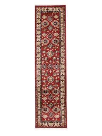 Shirvan Kazak Red/Beige Runner Rug Small Oeko-Tex