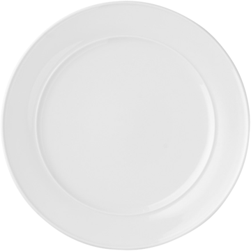 Tallrik flat G. Benedikt Excellency Vit