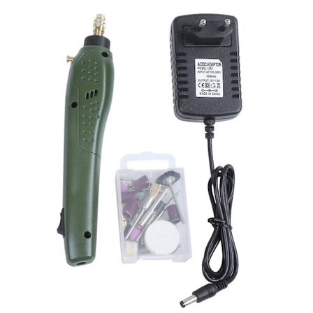 Bærbar Mini Elektrisk 16000rpm Slibemaskine Gravering Boring Polering Boremaskine(eu Stik)