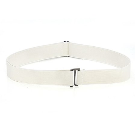 Usynlig beltespenne Plast Elastisk belte Dame Menn Justerbar