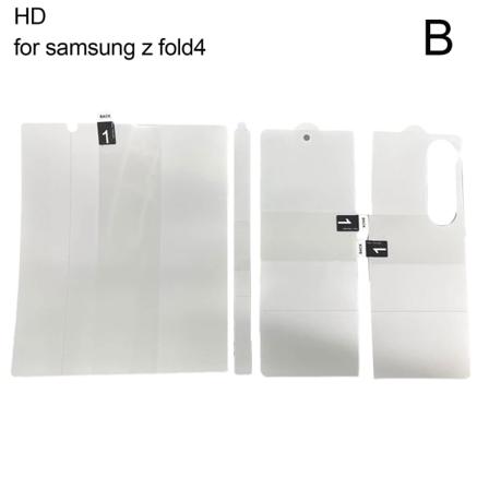 För Samsung Z Fold4/flip4 Skärmskydd Diamond Hydrogel Soft
