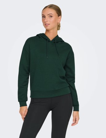 Only Play Onplounge Life Hood Ls Swt Noos - Green - S