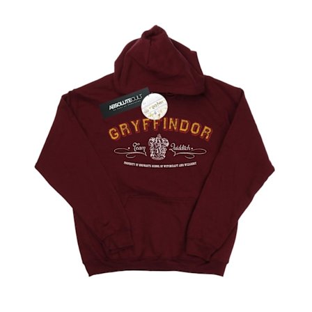 Harry Potter Pojkar Gryffindor Team Quidditch Hoodie 7-8 År Bu