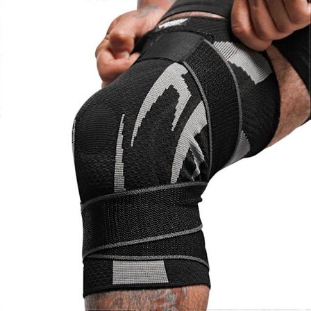 2025 Helt ny høykvalitets Fightwear knebeskytter (Large) - Kompresjonsstøtte