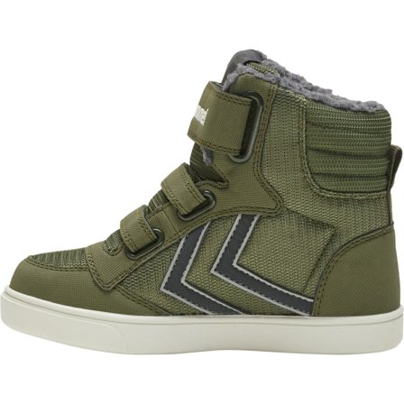 Hummel Stadil Super Poly Boot Mid Recycle Junior Children lined boots Green 35