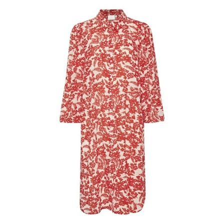 Kaffe KAronia Shirt Kjole Rød, Dame