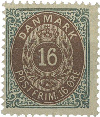 Danmark 1875-1879 - AFA 27 - Postfrisk