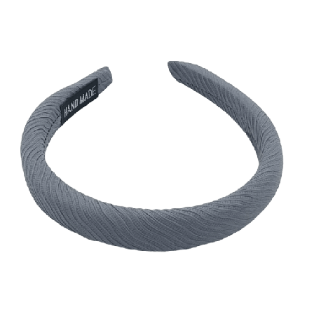 Complement Diadem Veckat Hårband Dam Grå