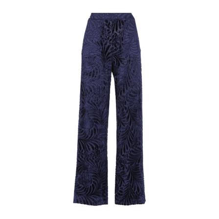 Jil Sander, Wide Trousers Blauw, Dames, Maat:S
