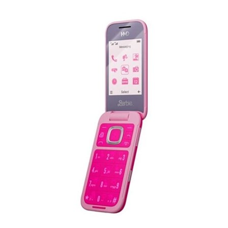 Clamshell-telefon - Mattel - Barbie - Dubbel skärm - Antistress - 128 GB minne