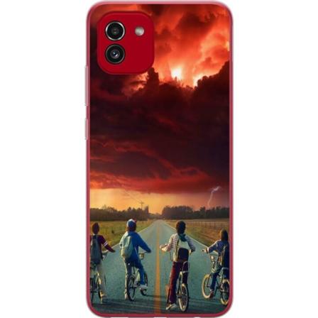 Samsung Galaxy A03 Gjennomsiktig deksel Stranger Things