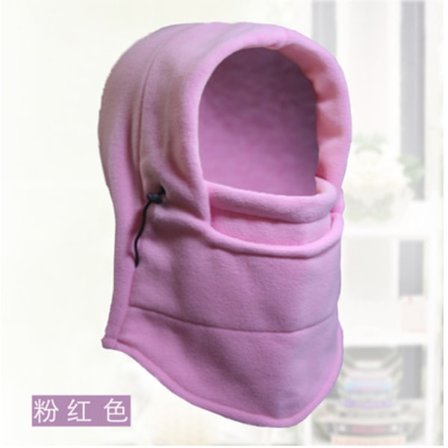 Tykk, multifunksjonell fleece ridehette med maske, CS-hette, utendørs ridehette