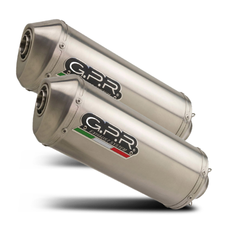Slip-On G.P.R. Satinox - Honda NC 750 X 2014-2015