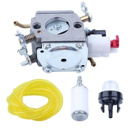 Primer Lamp Kit Filterslang Bränsleledning kompatibel med förgasare Kolhydrat kompatibel med Husqvarna 340 345 346XP 350 351 503283208 Hg