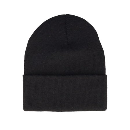 Beechfield - Nero cuff Beanie - Black Original Deep Cuff @ Hatstore