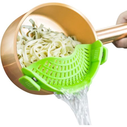 Klips på sil silikon gryter og panner, pasta sil klips på F
