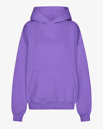 Organic Oversized Hood - Ultra Violet - Female - L