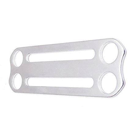 2x Scuba Diving Sidemount Tri-glide Bælte BCD Fastgørelsesbeslag Reb Holder Fastgørelsesbeslag