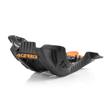 Piastra Paramotore Acerbis Nero-Arancio - Husqvarna FC 350 2019-2022