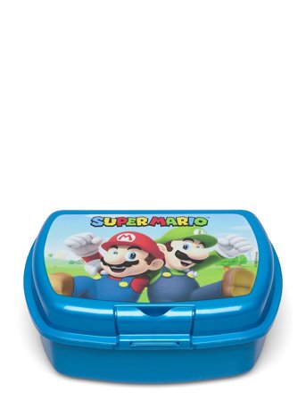 Super Mario Super Mario, Urban Sandwichboks - Blue - ONE SIZE