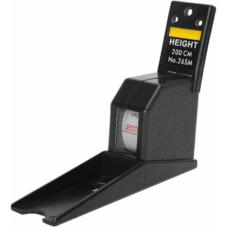 Höjdmätningstejp, 2 meter indragbar vuxen barn höjdverktyg linjal för
