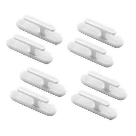 8 stk. snoreholdere til persienner, selvklæbende, snoreholder til persienner, vinduespersienner