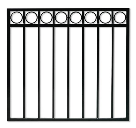 Jabo 34005 Grind 1200x900x25 mm, svart, stål, Utemiljö