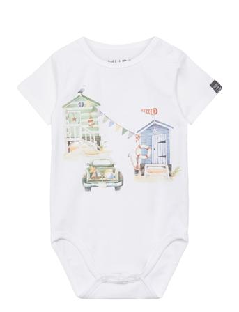 Bob Bodies Short-sleeved Hvit Hust & Claire*Betinget Tilbud