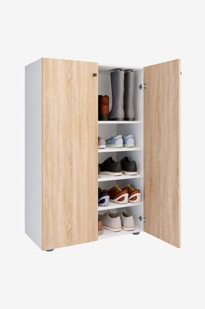 VCM - Vcm Skoskap Lona Xl 5 rom - Flerfarget - Skoskap - Fra Homeroom