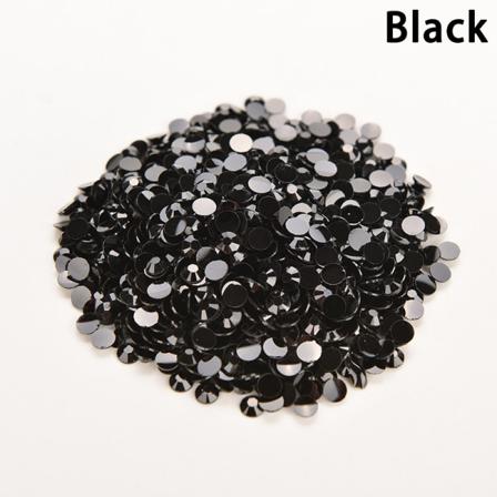 Lots 1000st Rhinestone Facetter Flatback Kristall Runda Pärlor