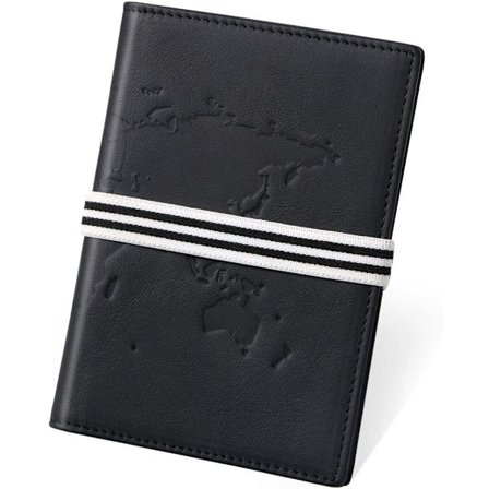 Passdeksler, ekte skinn passlommebøker, RFID-blokkering