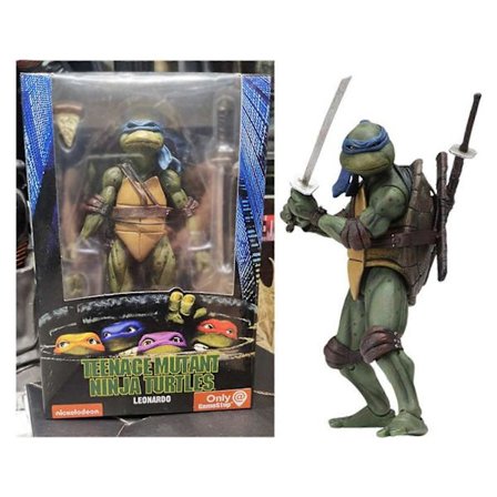7.08 tum/18 cm Teenage Mutant Ninja Turtles Neca Tmnt Actionfigur Film Edition Rörlig Modellleksak [DB]