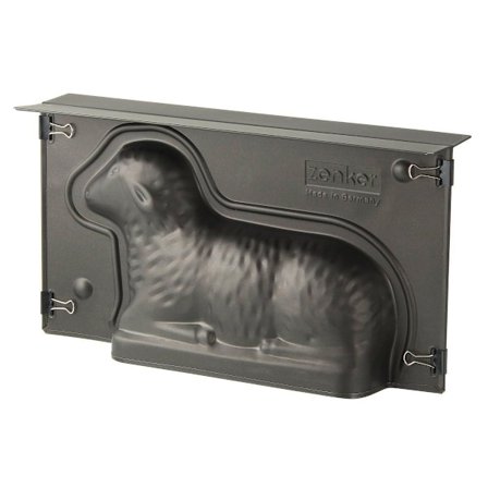 3D kageform - Zenker - Påskelam - Stål - 900 ml - Teflon non-stick