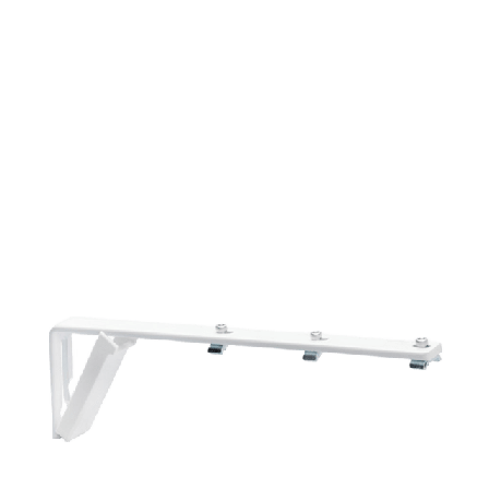 Kirsch Vinkel till Flexi-skena Gardiner Vit 10