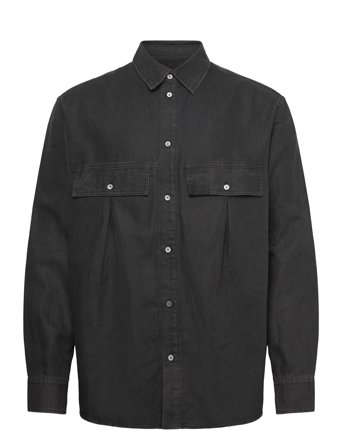 WOOD WOOD | Wwnico Pleated Shirt | XL