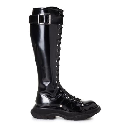 Alexander McQueen, Boots Czarny, Kobieta, Rozmiar: 39 EU